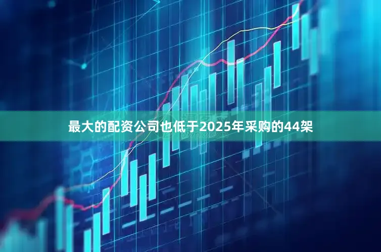 最大的配资公司也低于2025年采购的44架